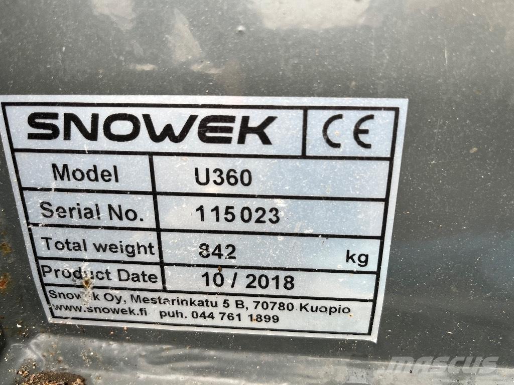 Snowek U360 Kar küreme biçaklari
