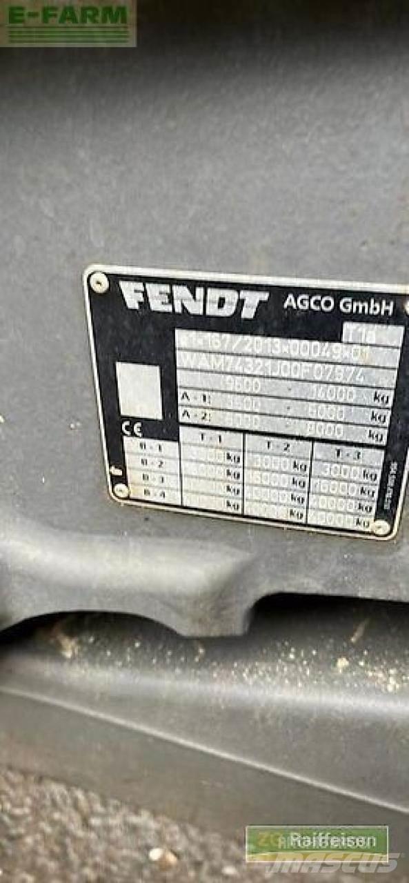 Fendt 724 vario Traktörler