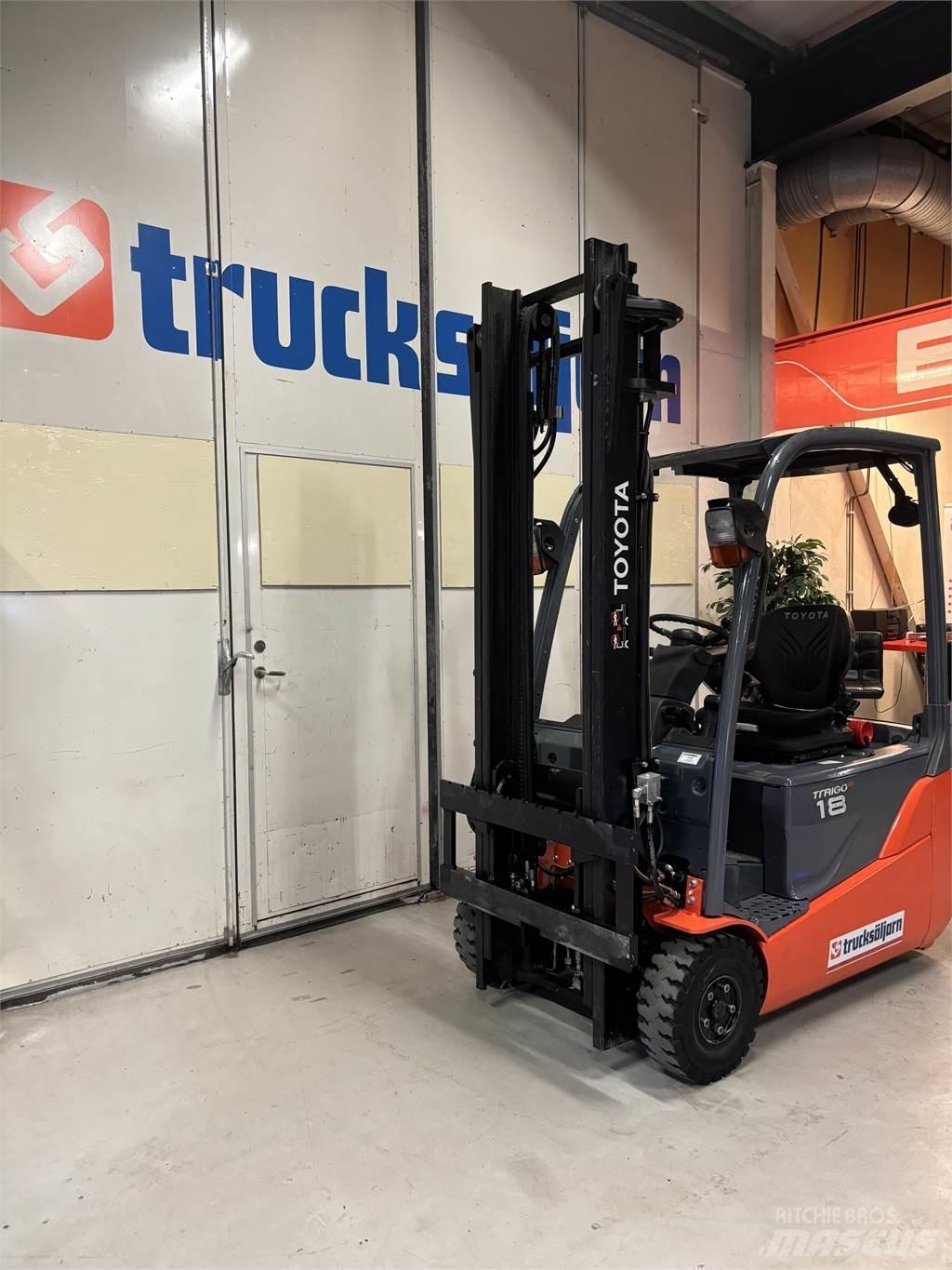 Toyota 8FBET18 Elektrikli forkliftler