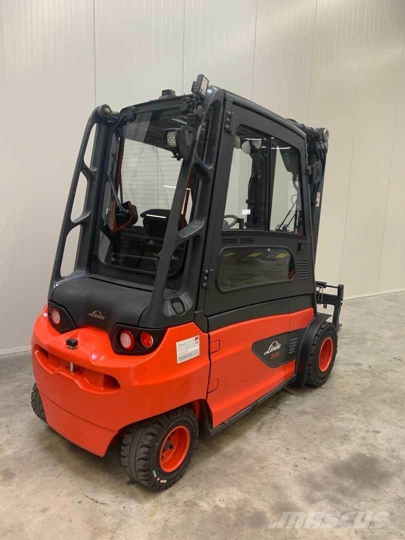 Linde E35L Elektrikli forkliftler