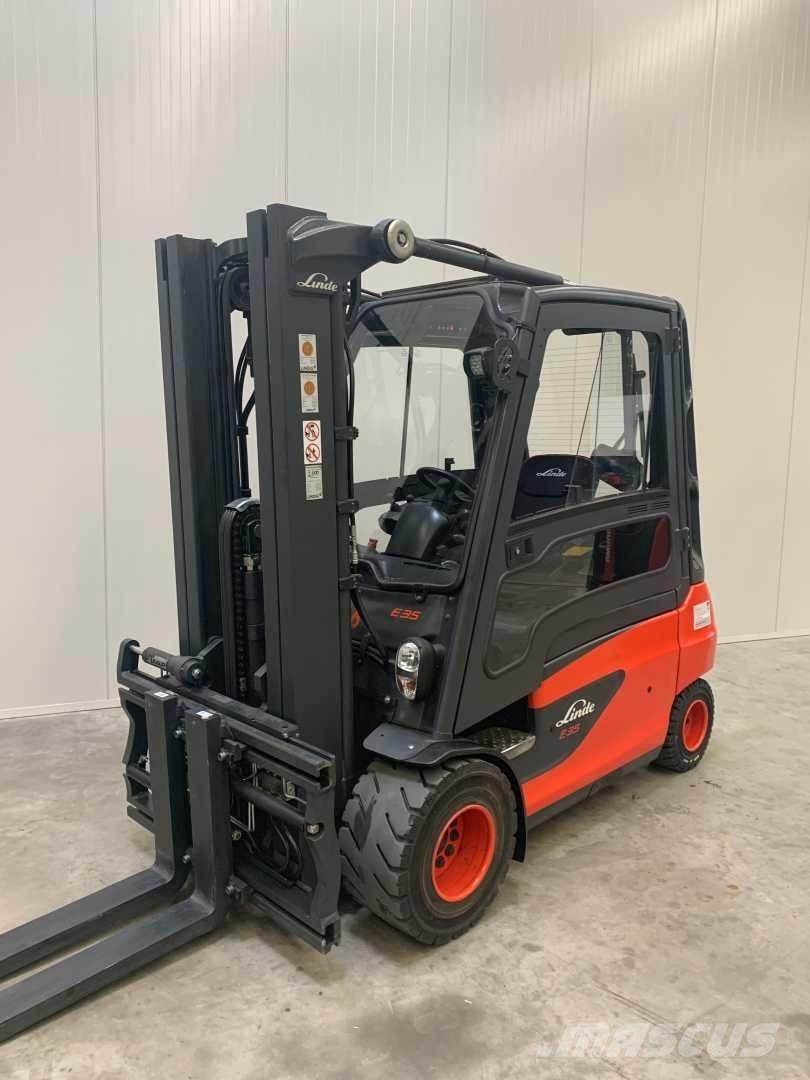 Linde E35L Elektrikli forkliftler