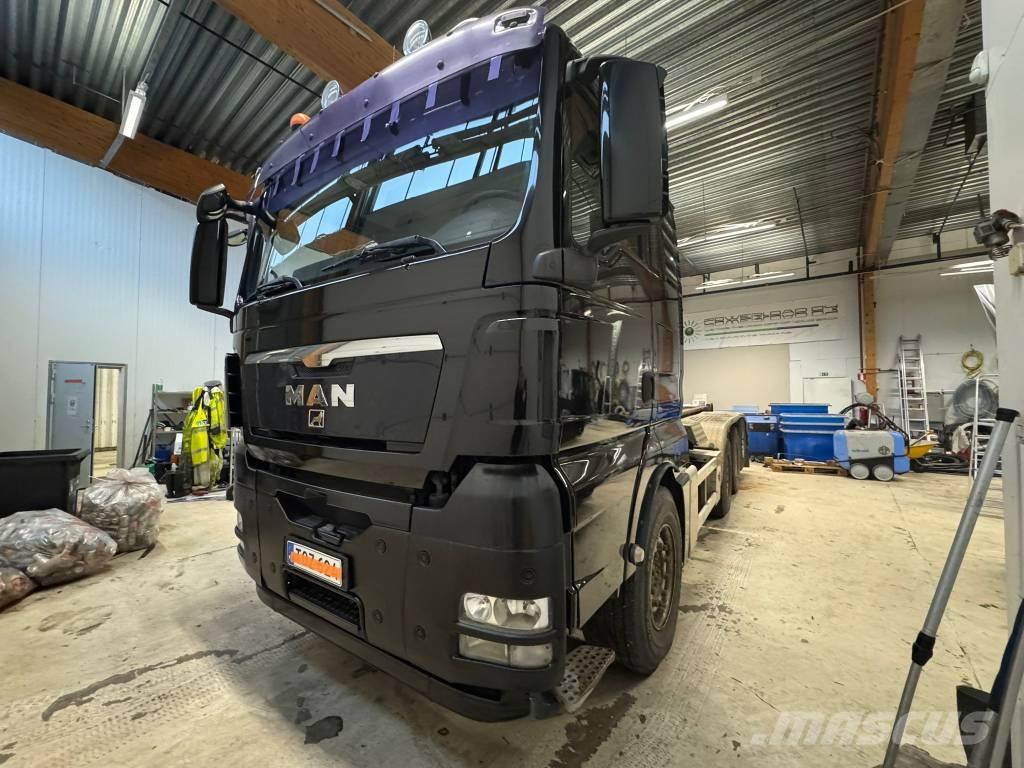 MAN TGX 35.540 Vinçli kamyonlar