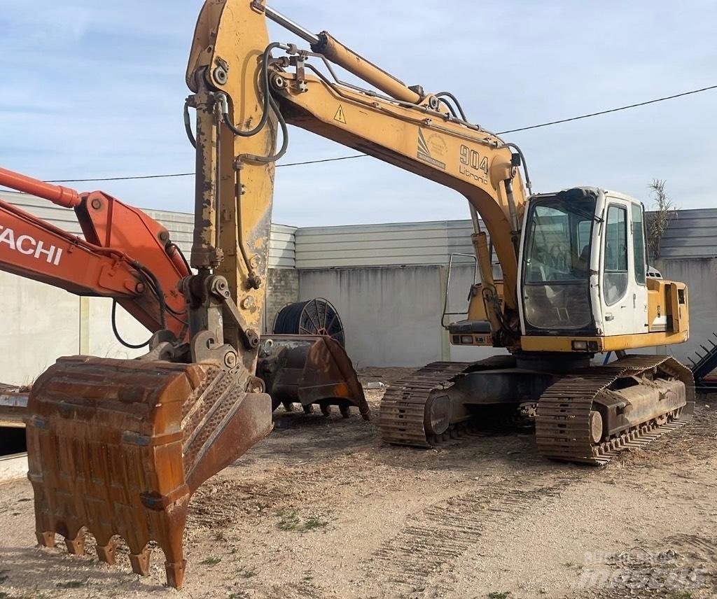 Liebherr 904 Paletli ekskavatörler