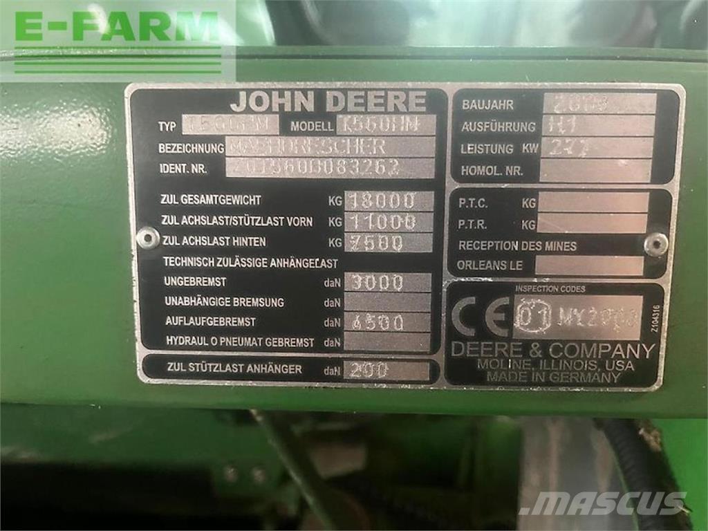 John Deere t560 hm Biçerdöverler