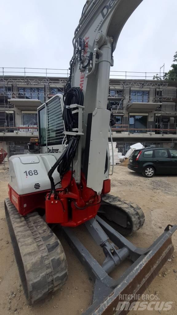 Takeuchi TB 260 Mini ekskavatörler, 7 tona dek
