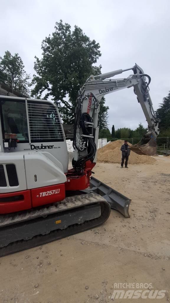 Takeuchi TB 260 Mini ekskavatörler, 7 tona dek