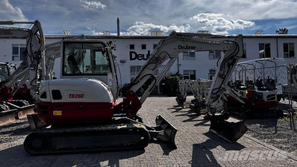 Takeuchi TB 260 Mini ekskavatörler, 7 tona dek