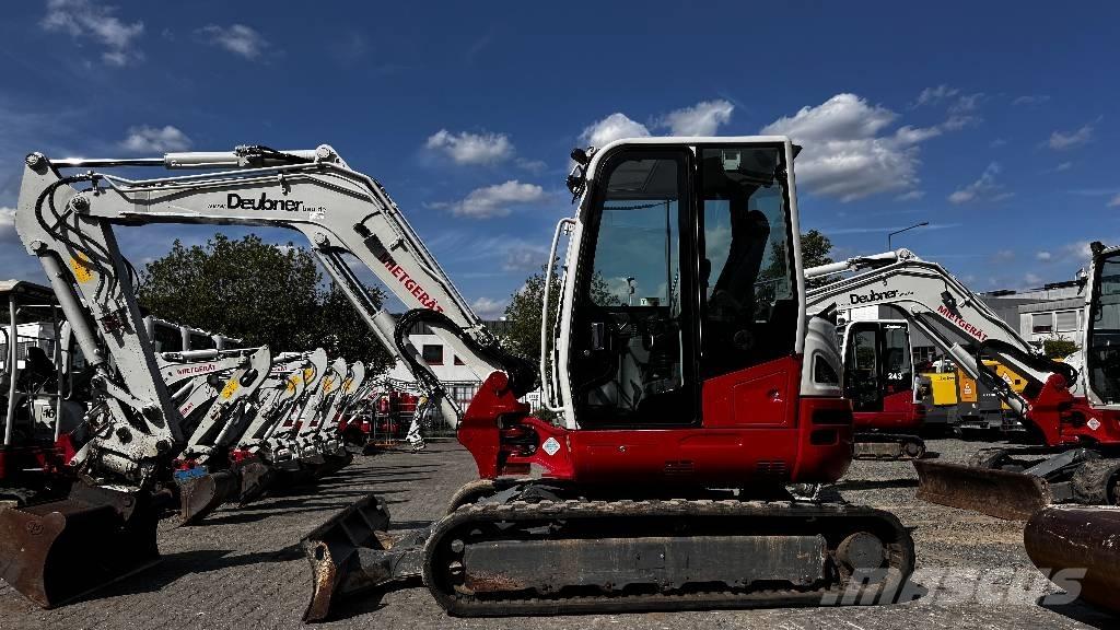 Takeuchi TB 260 Mini ekskavatörler, 7 tona dek