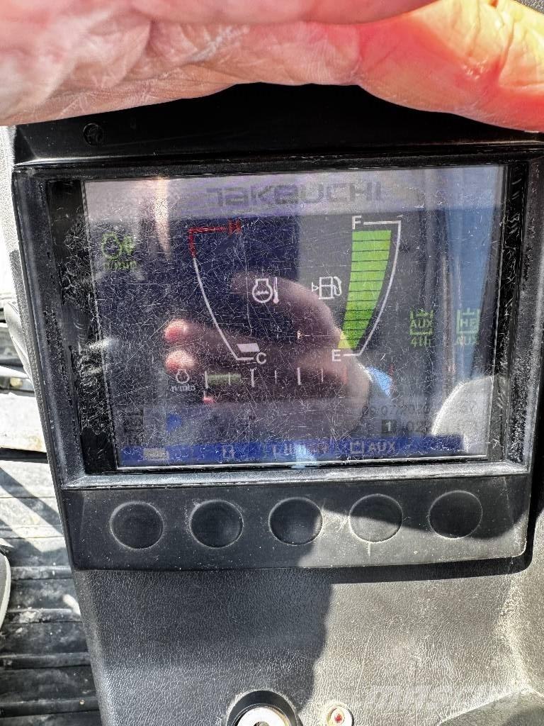 Takeuchi TB 260 Mini ekskavatörler, 7 tona dek