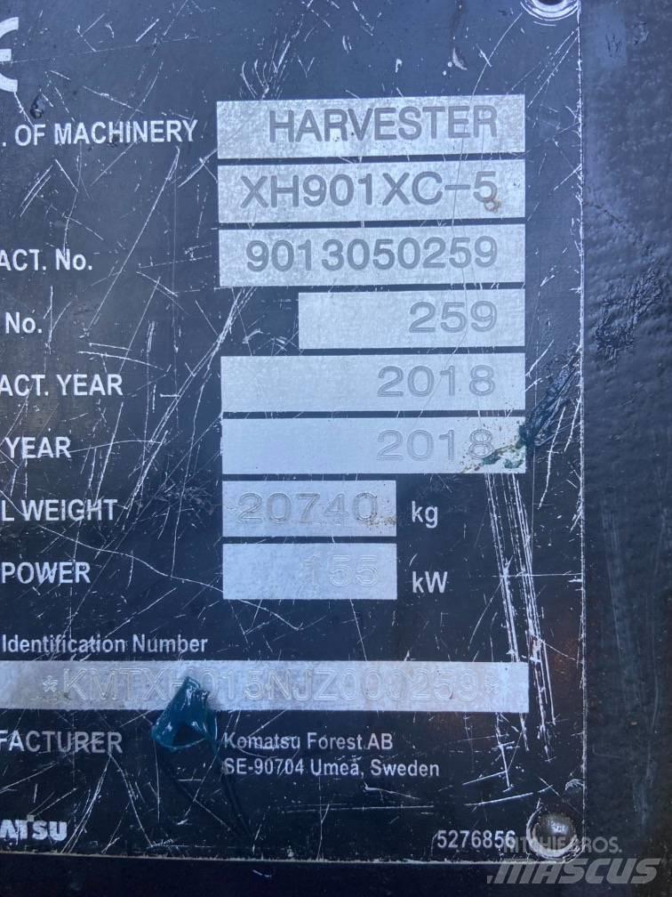 Komatsu 901XC Biçerdöverler