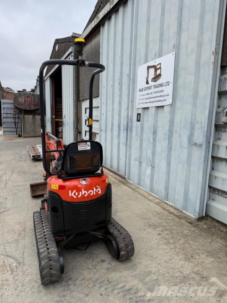Kubota U 10 Mini ekskavatörler, 7 tona dek