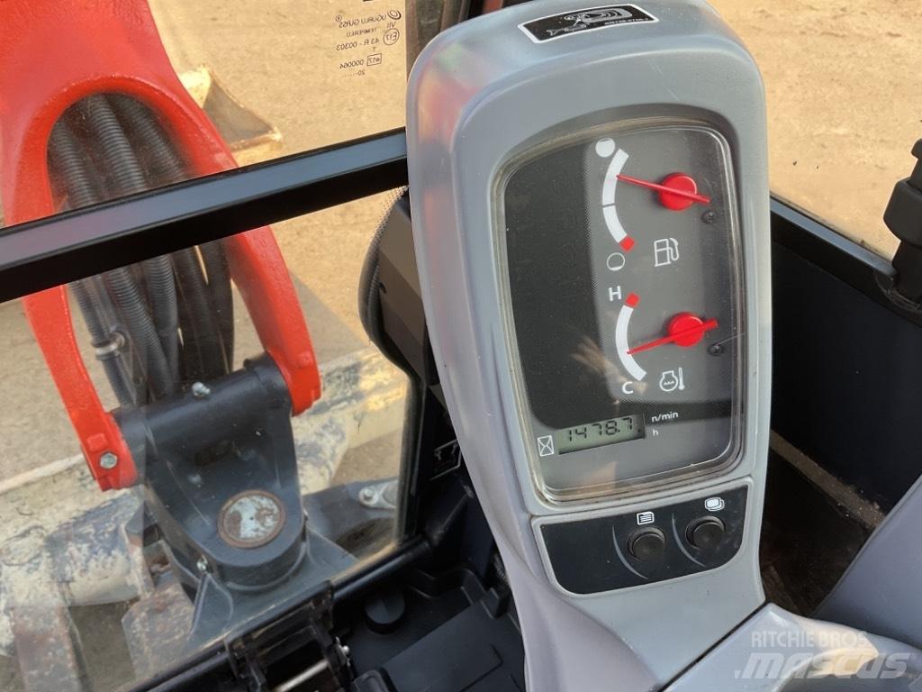 Kubota U27-4 Mini ekskavatörler, 7 tona dek