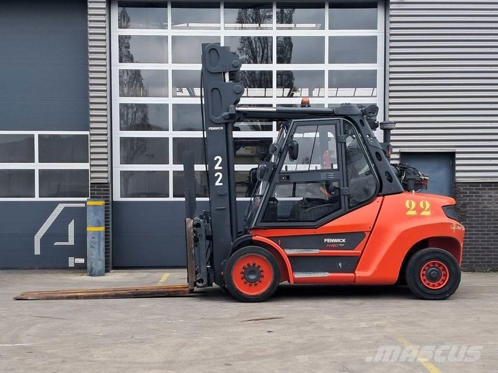 Linde H80T/03-900 LPG'li forkliftler