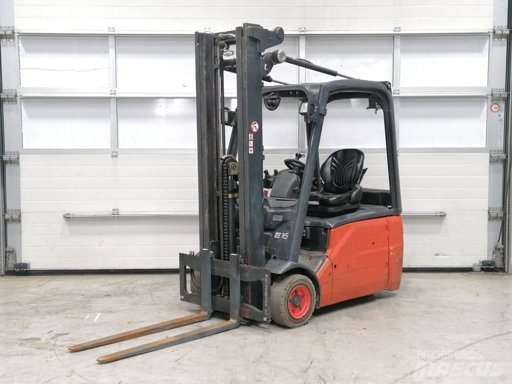 Linde E16-01 Elektrikli forkliftler