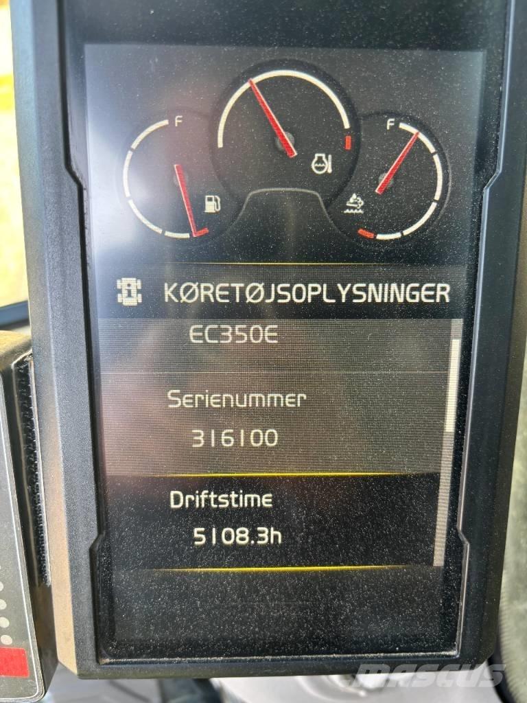 Volvo EC 350 EL Paletli ekskavatörler