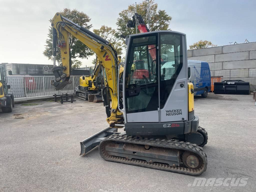 Wacker Neuson EZ 26 Paletli ekskavatörler
