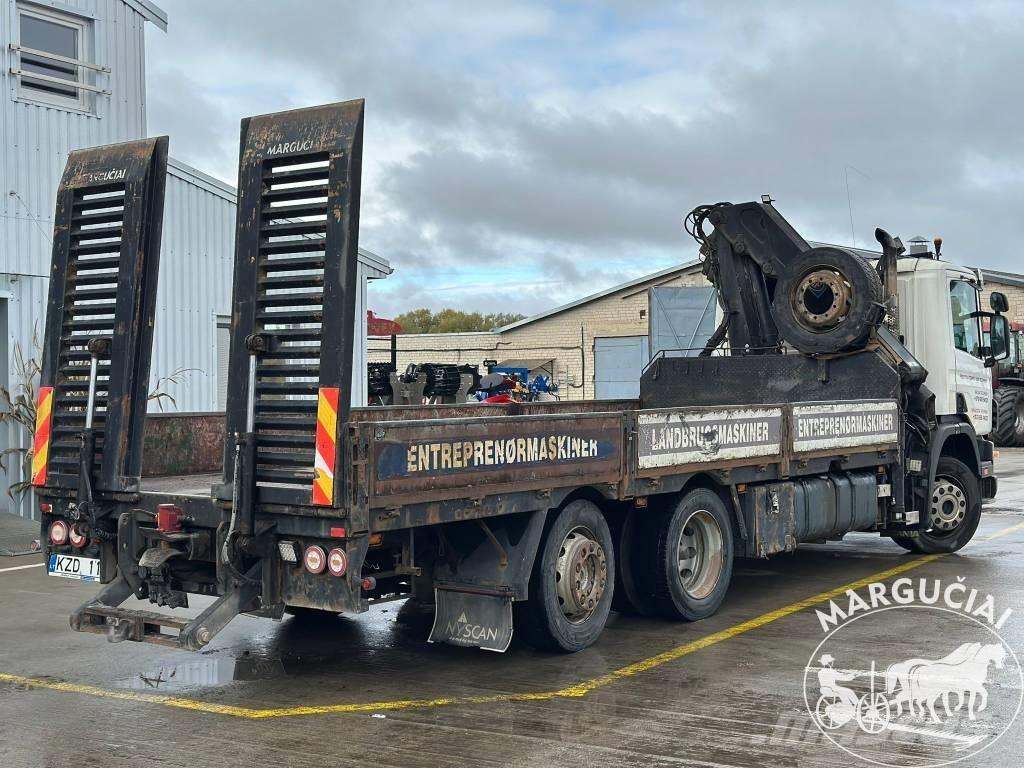 Scania 114G 340 Araç üzeri vinçler