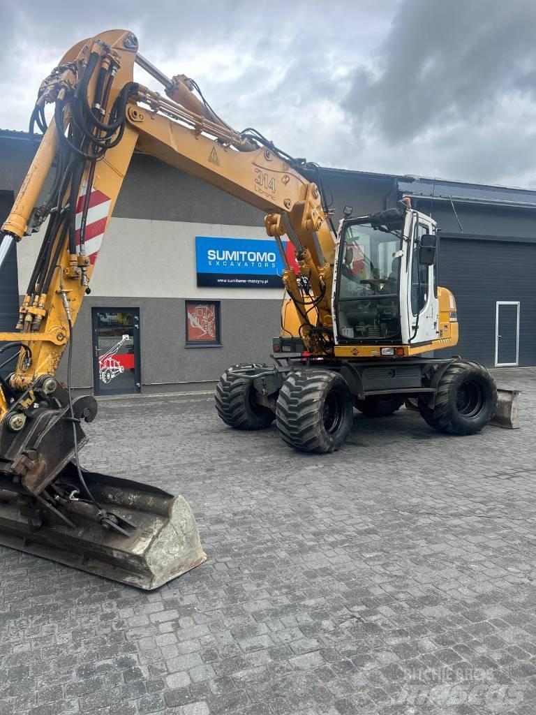 Liebherr 314 Lastik tekerli ekskavatörler