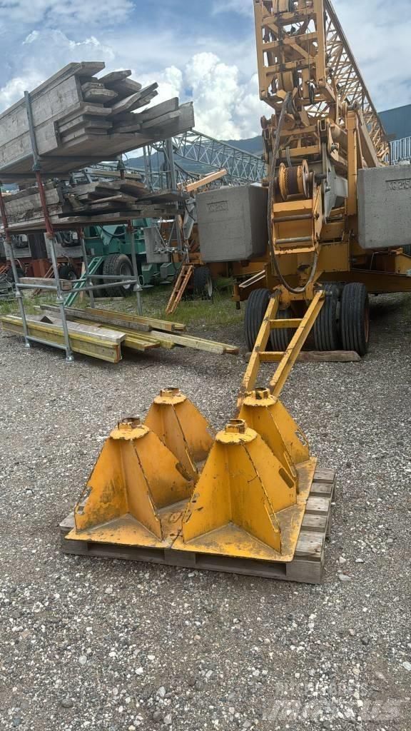 Potain HD 40 A Kendini kuran kule vinçler