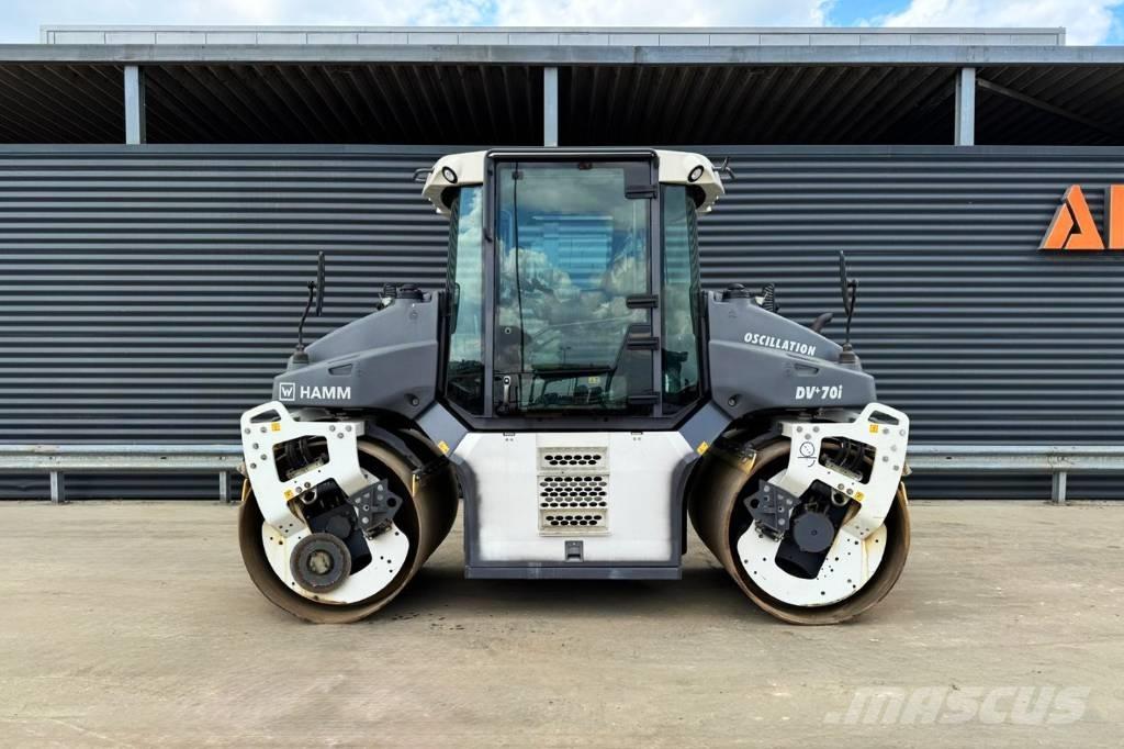 Hamm DV+ 70I VO-S Çift tamburlu silindirler