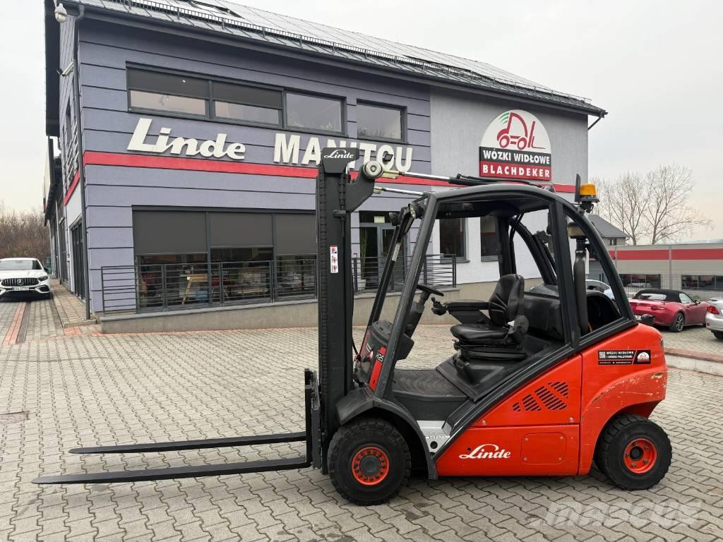 Linde H25T-01 LPG'li forkliftler