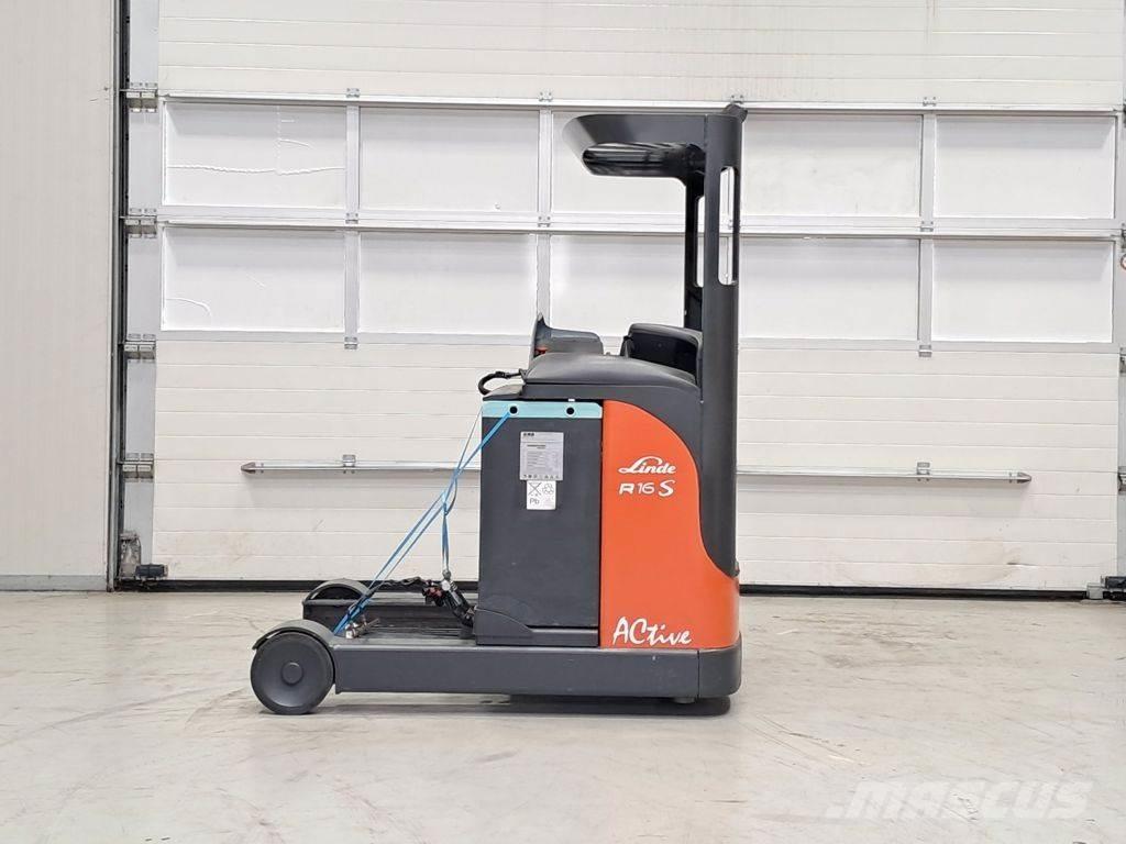 Linde R16S Reach truck - depo içi istif araçları