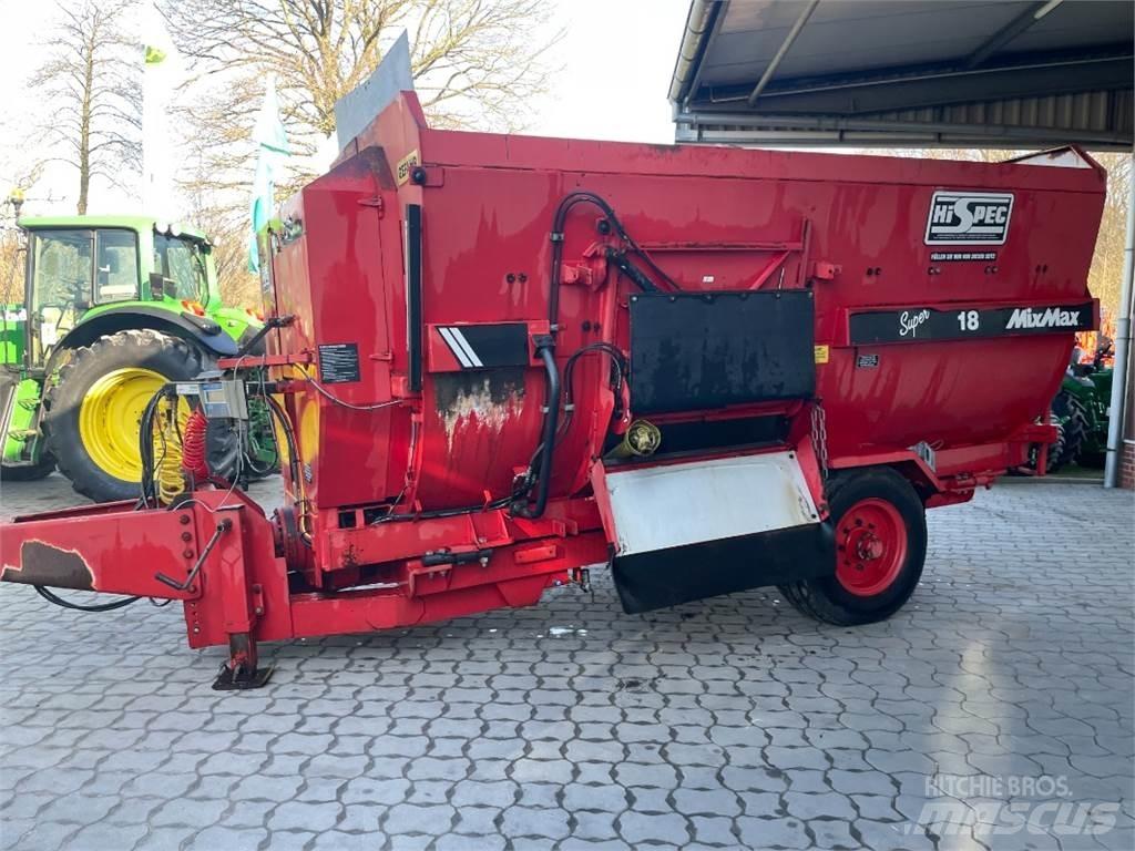 Hi-Spec MixMax 18 Mikser besleyiciler