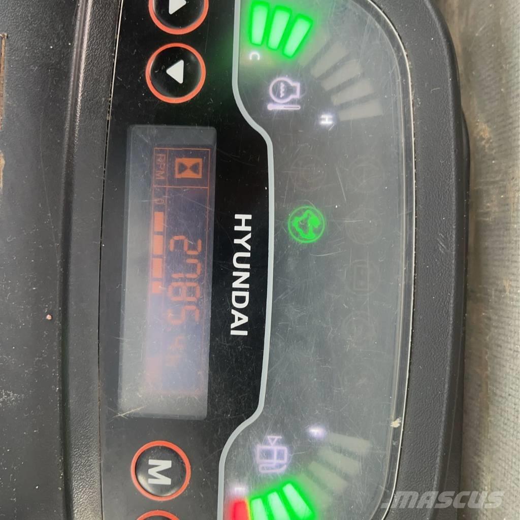 Hyundai 25 Z-9 Mini ekskavatörler, 7 tona dek