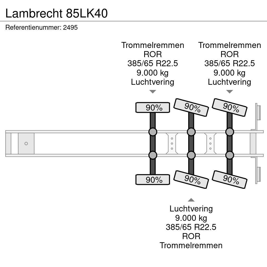  Lambrecht 85LK40 Tanker yari çekiciler