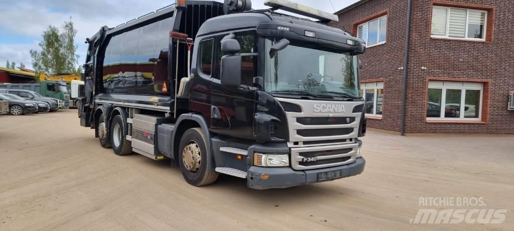 Scania P340 Gas Atik kamyonlari