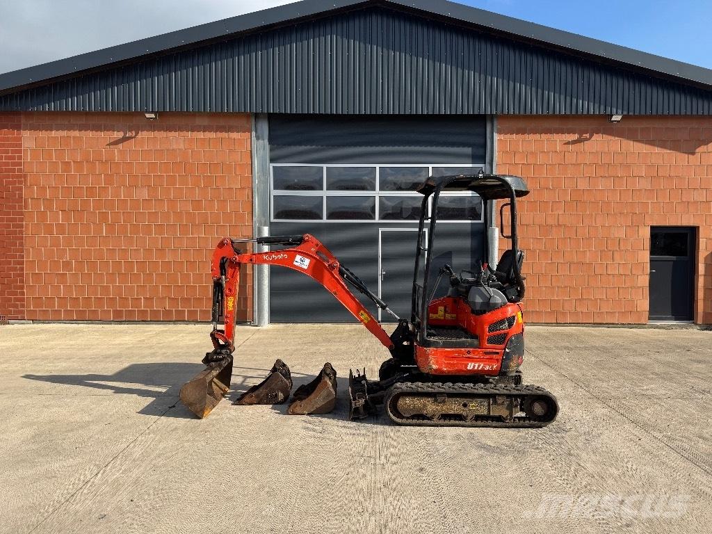 Kubota U 17-3 Mini ekskavatörler, 7 tona dek
