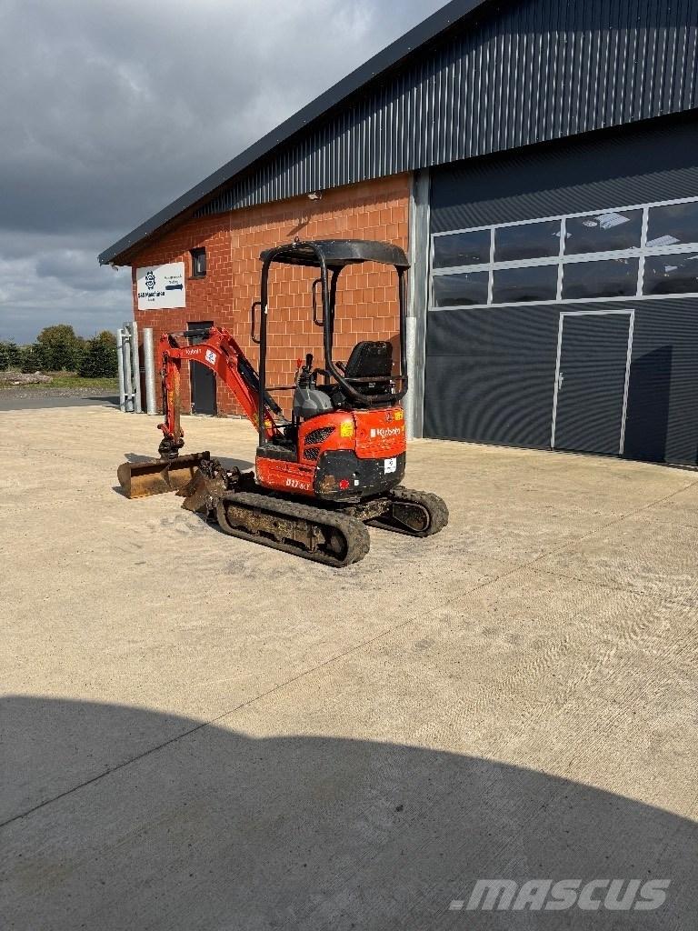 Kubota U 17-3 Mini ekskavatörler, 7 tona dek