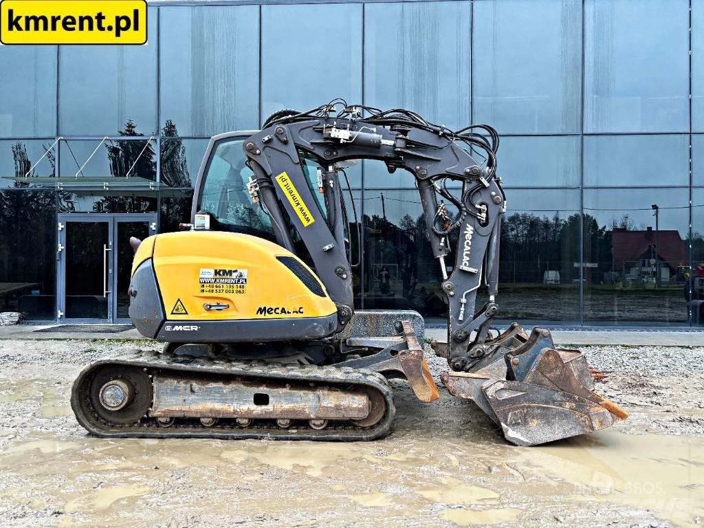 Mecalac 6 M CR Mini ekskavatörler, 7 tona dek