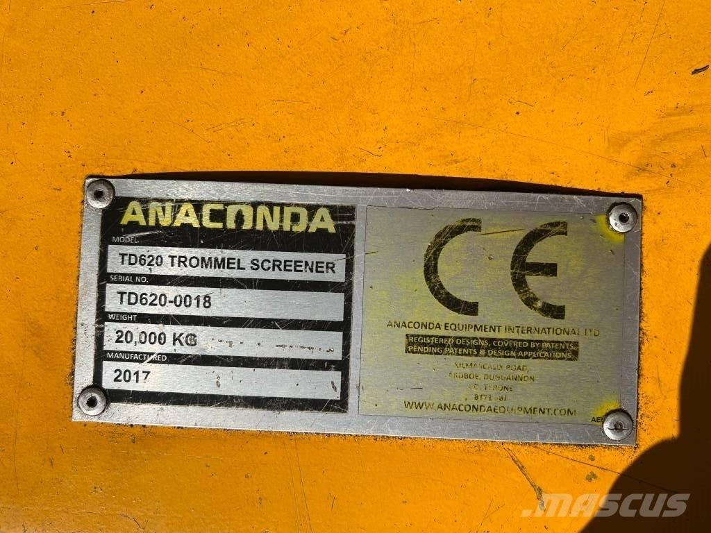 Anaconda TD 620 Döner elekler