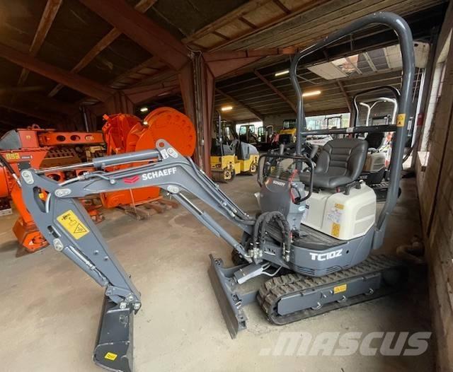 Schaeff TC10Z Mini ekskavatörler, 7 tona dek