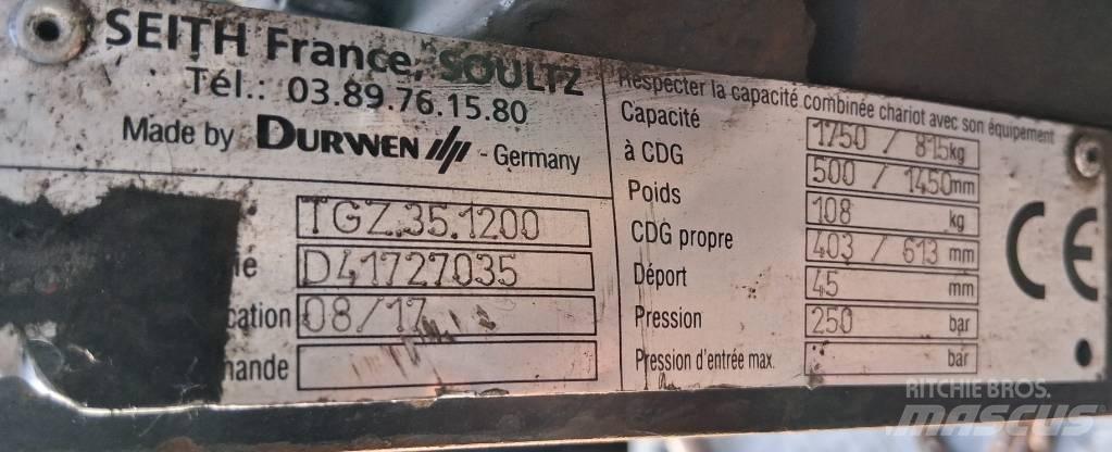 Mitsubishi FB 35 N Elektrikli forkliftler