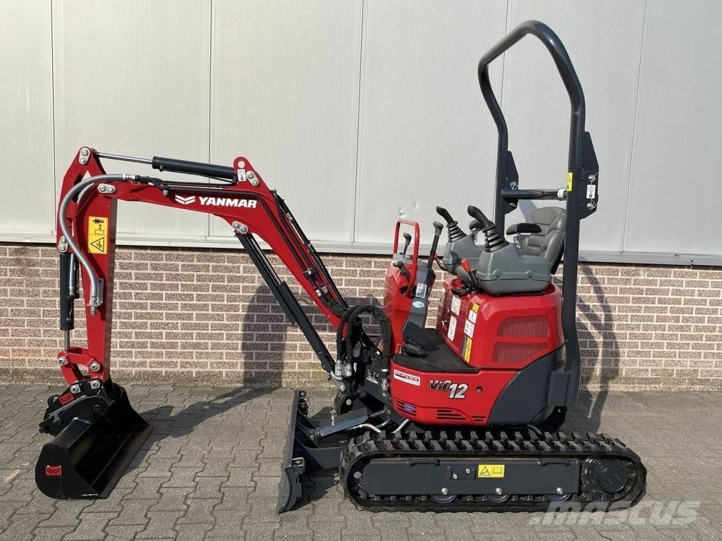 Yanmar VIO12 Mini ekskavatörler, 7 tona dek