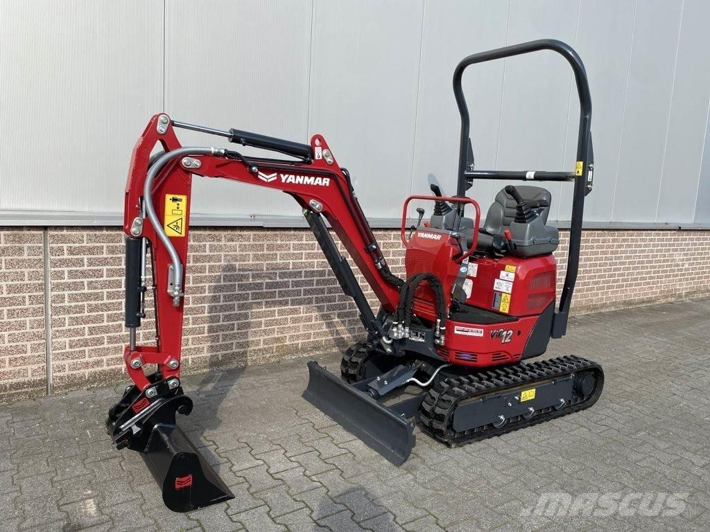 Yanmar VIO12 Mini ekskavatörler, 7 tona dek