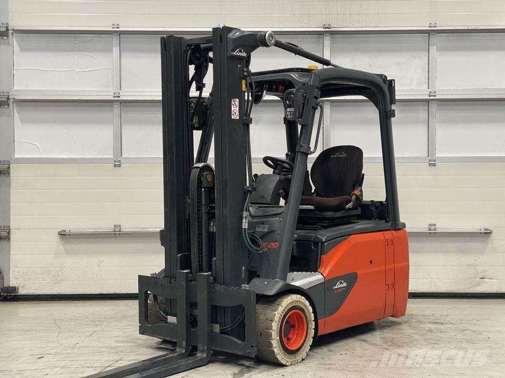 Linde E20L-02 Elektrikli forkliftler