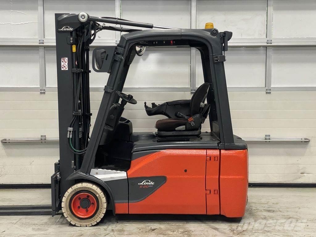 Linde E20L-02 Elektrikli forkliftler