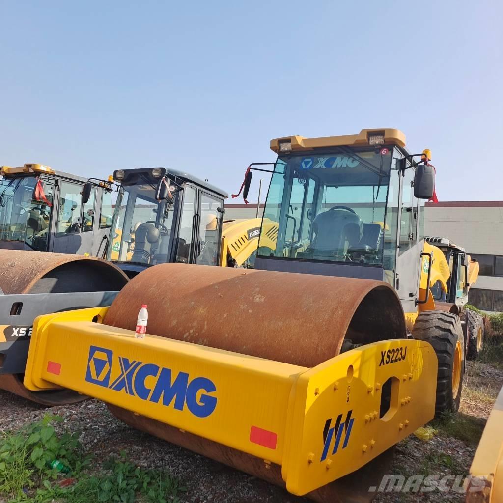 XCMG XS 223 J Tek tamburlu silindirler