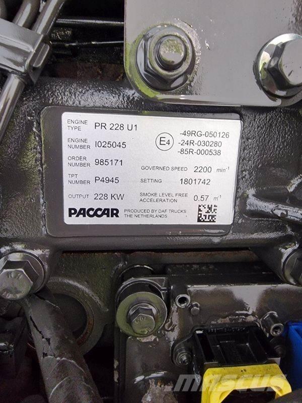 DAF PR228 U1 Motorlar