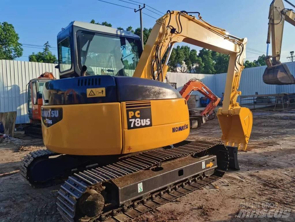 Komatsu pc78 Paletli ekskavatörler