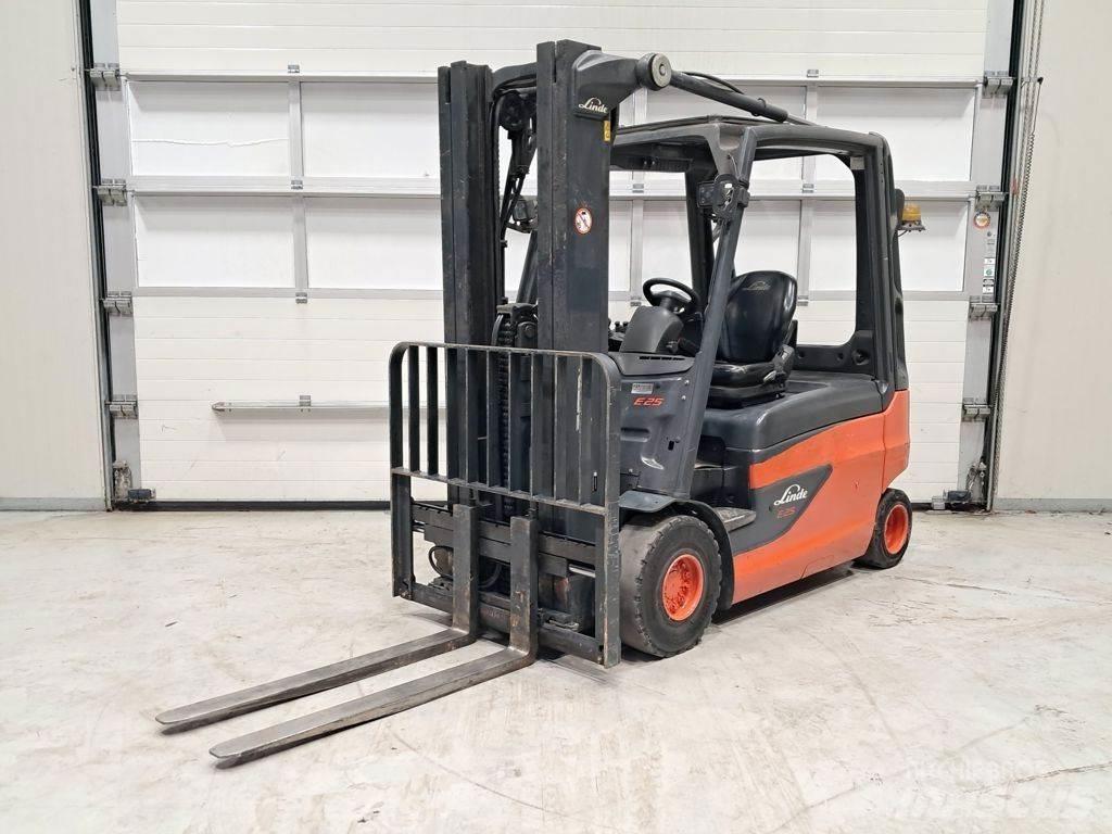 Linde E25L-01 Elektrikli forkliftler