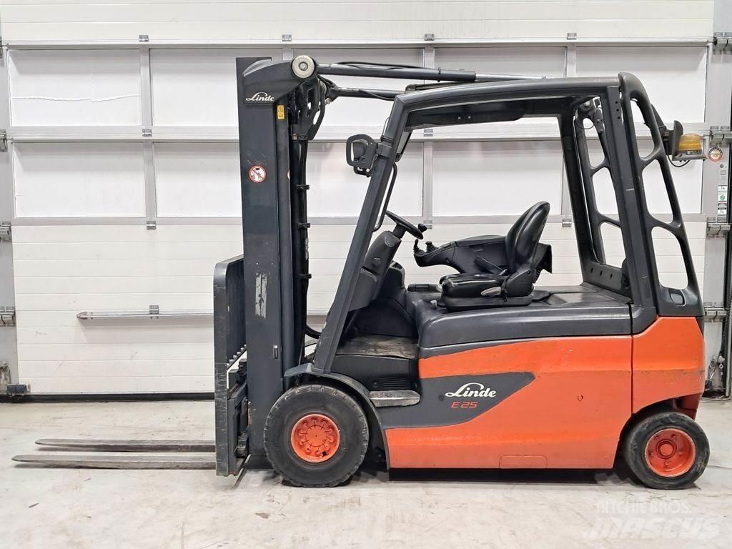 Linde E25L-01 Elektrikli forkliftler