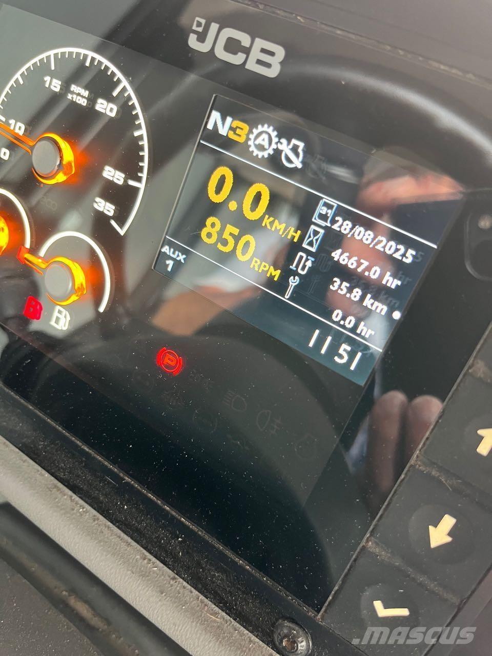 JCB TM 320 Agri Tekerlekli yükleyiciler