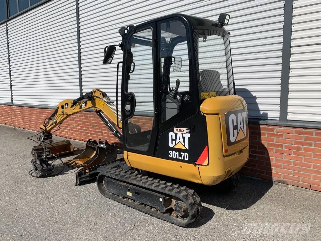 CAT 301.7D Mini ekskavatörler, 7 tona dek