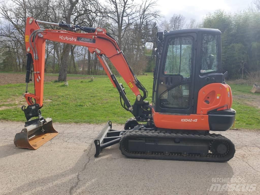 Kubota KX 042-4A Mini ekskavatörler, 7 tona dek