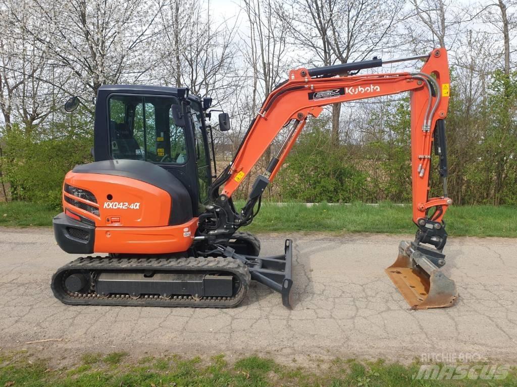 Kubota KX 042-4A Mini ekskavatörler, 7 tona dek