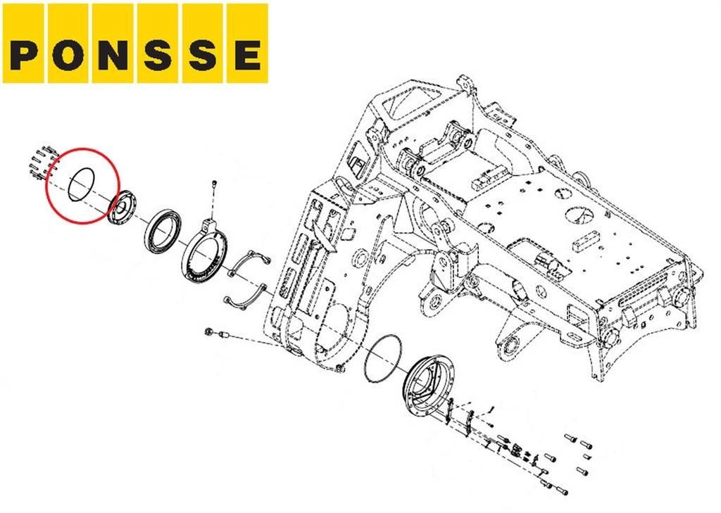 Ponsse 0060041 Agaç kesme robotlari